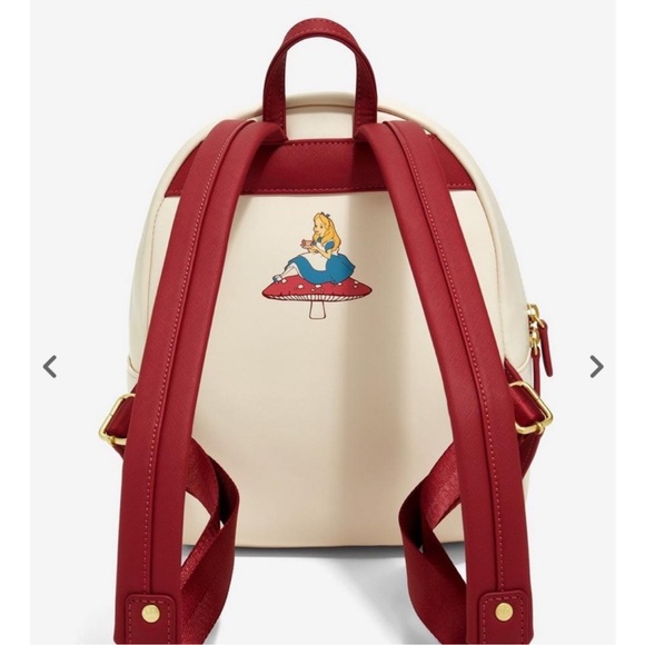 Loungefly Alice in Wonderland Tea Time Backpack - Picture 2 of 11